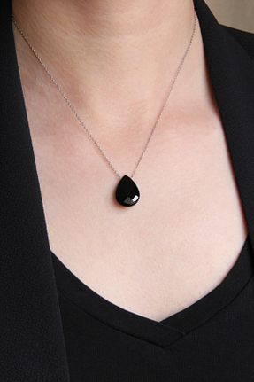 گردنبند نقره سفید زنانه 925 عیار Argentum Concept - کد 1004715