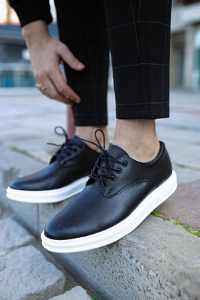 کفش کلاسیک مشکی مردانه جیر Mida Shoes - کد 248218785