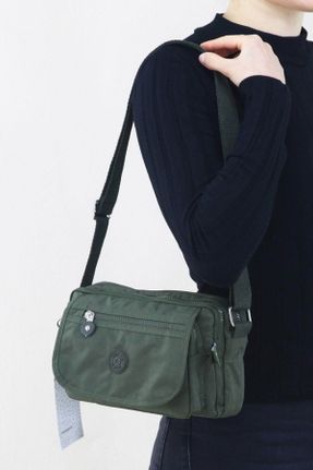 کیف پستچی سبز زنانه چرم مصنوعی کد 248521795