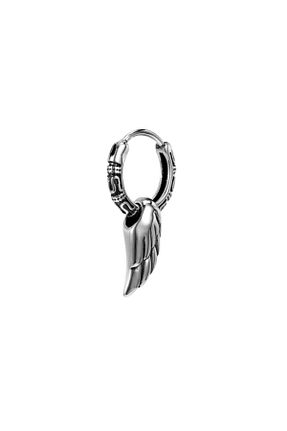 گوشواره استیل (فولاد) طوسی مردانه استیل ضد زنگ northstarshop - کد 248561288