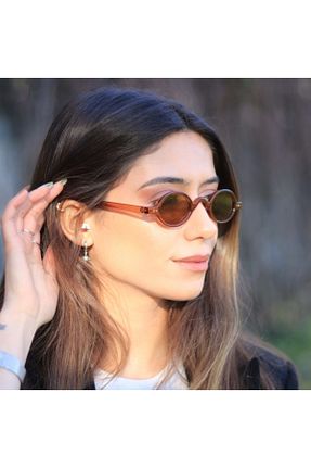 عینک آفتابی آبی زنانه UV400 LOOKUP - کد 136838597