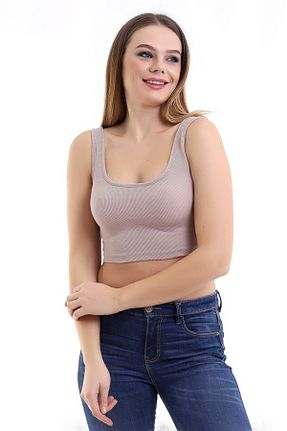 بادی بژ زنانه پنبه ای Ses Moda Butik - کد 250828761