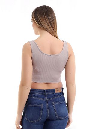 بادی بژ زنانه پنبه ای Ses Moda Butik - کد 250828761