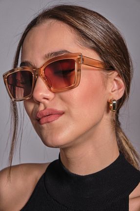 عینک آفتابی سفید زنانه UV400 Monvago - کد 251248396