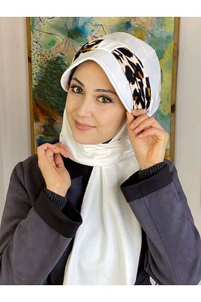 شال سفید زنانه Genel Markalar - کد 251831574