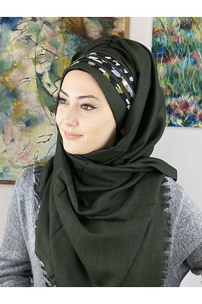 شال سفید زنانه Genel Markalar - کد 251834390