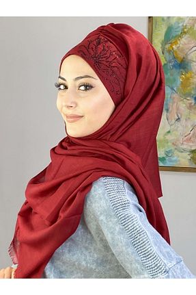 شال زرشکی زنانه کد 251834393