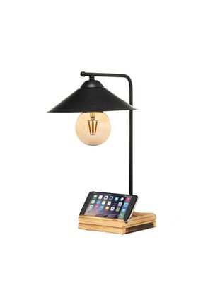 چراغ مطالعه / رومیزی مشکی چوب Genel Markalar - کد 251881548