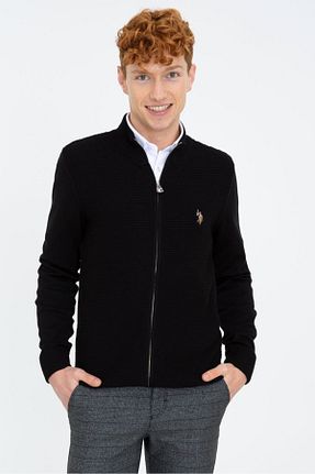 رویه مشکی مردانه %100 پنبه U.S. Polo Assn. - کد 250574193