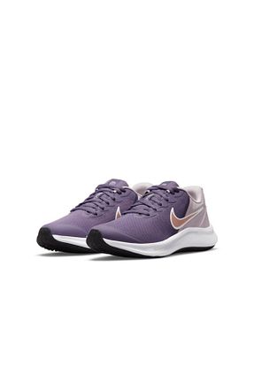 کفش اسنیکر بنفش زنانه بند دار Nike - کد 250643054