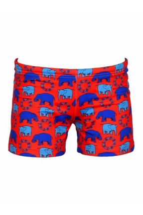 مایو قرمز بچه گانه Animal Kom - کد 250751233