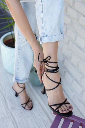 کفش پاشنه بلند کلاسیک مشکی زنانه پارچه shopcolic - کد 251185059