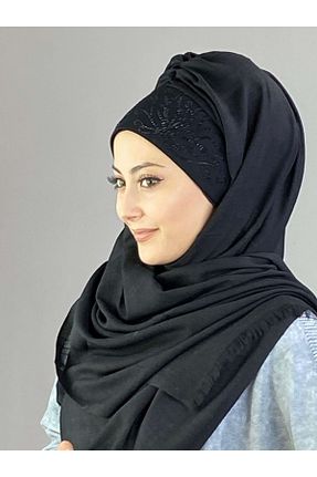 شال مشکی زنانه BUTİKAMBAR - کد 251832714