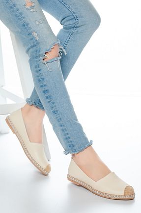 بابت بژ زنانه چرم مصنوعی Moda Değirmeni - کد 36689455