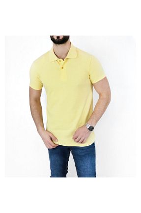 پولوشرت زرد مردانه پارچه h&fstore - کد 252078949