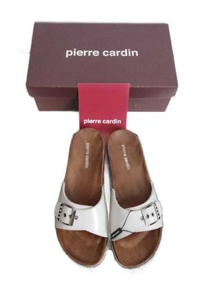 دمپائی بژ زنانه چرم مصنوعی Pierre Cardin - کد 255371302