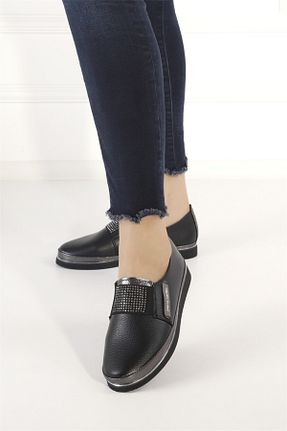 کفش کژوال مشکی زنانه پارچه ای Pierre Cardin - کد 254121572