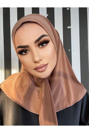شال صورتی زنانه پنبه ای Helya - کد 255186317