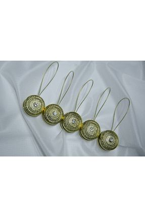اکسسوری پرده طلائی Saççax Exclusive - کد 69607101
