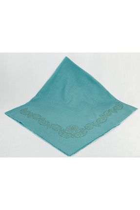 روسری سبز 100 x 100 AYSİM COLLECTİON - کد 70079029