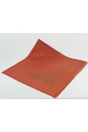 روسری نارنجی 100 x 100 AYSİM COLLECTİON - کد 70080648