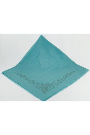 روسری سبز 100 x 100 AYSİM COLLECTİON - کد 70083374