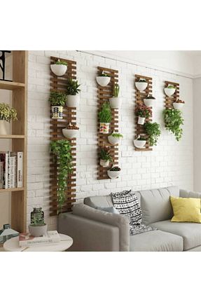 محصول دکوراسیون دیوار قهوه ای چوب Genel Markalar - کد 252951359
