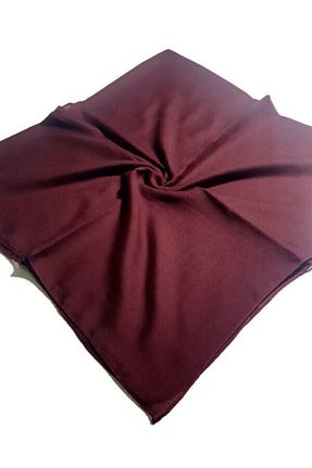 روسری زرشکی پنبه ای BENLİ - کد 66005139
