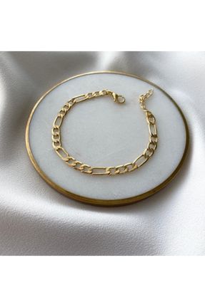 دستبند جواهر طلائی زنانه کد 254294396