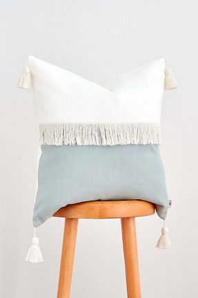 کوسن و روکش کوسن سفید پنبه ای Cozy & Soft - کد 250650012