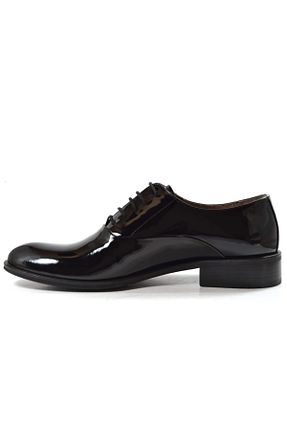 کفش کلاسیک مشکی مردانه چرم لاکی MONOMAN - کد 255108444