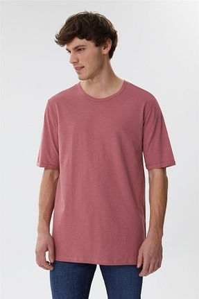 تیشرت صورتی مردانه رگولار Lee Cooper - کد 257579703