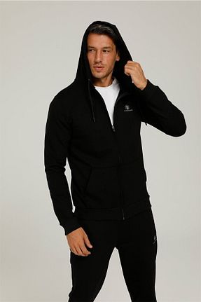 سوئیشرت مشکی مردانه ساده Lumberjack - کد 263348929