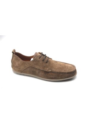 کفش کلاسیک قهوه ای مردانه نوبوک پاشنه کوتاه ( 4 - 1 cm ) کد 257662283