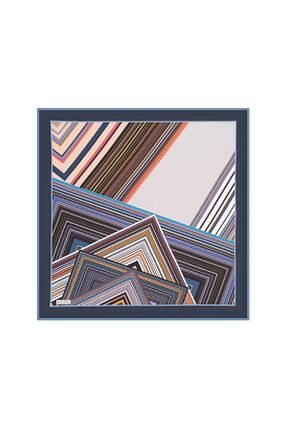 روسری آبی 90 x 90 Aker Sport - کد 96855354