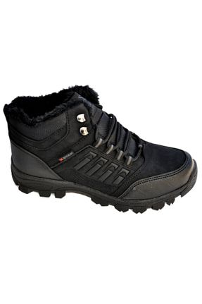 بوت مشکی زنانه چرم مصنوعی پاشنه ساده پاشنه کوتاه ( 4 - 1 cm ) Gore-Tex مقاوم در برابر آب کد 165404716