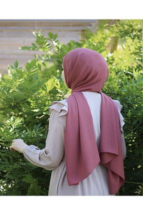 شال صورتی زنانه پنبه پلی استر Genel Markalar - کد 257921646