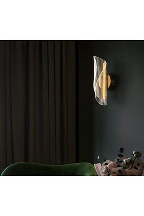 چراغ دیواری زرد فلزی burenze - کد 255991954