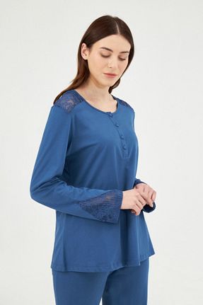 ست لباس راحتی سفید زنانه ساده Eros - کد 256072762