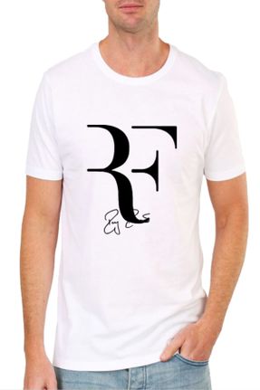 تی شرت سفید مردانه رگولار یقه گرد تکی طراحی کد 257794686