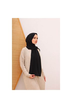 شال مشکی زنانه Medine İpeği asellina - کد 258716167