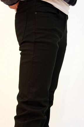 شلوار جین مشکی مردانه رگولار COLT JEANS - کد 259303505