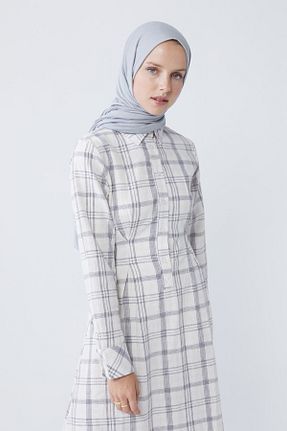 شال سرمه ای زنانه ویسکون HFSCARFS - کد 259327322