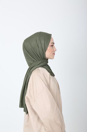 شال خاکی زنانه ویسکون Bahar Scarf - کد 258260948
