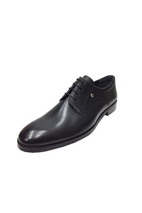 کفش کلاسیک مشکی مردانه چرم خالص Pierre Cardin - کد 258494158