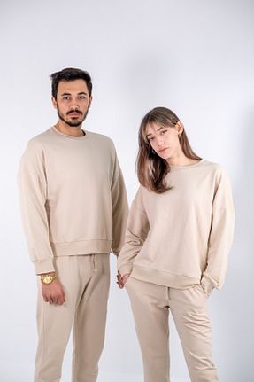 ست گرمکن بژ زنانه پنبه ای Chaka Studio - کد 258215616
