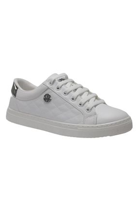کفش اسنیکر سفید زنانه بند دار U.S. Polo Assn. - کد 259240891