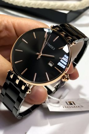 ساعت مچی مشکی زنانه 41-45 میلی متر Homies - کد 47974818