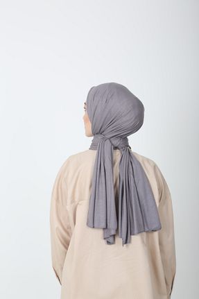 شال طوسی زنانه ویسکون Bahar Scarf - کد 258319137