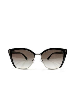 عینک آفتابی قهوه ای زنانه UV400 Prada - کد 258506994
